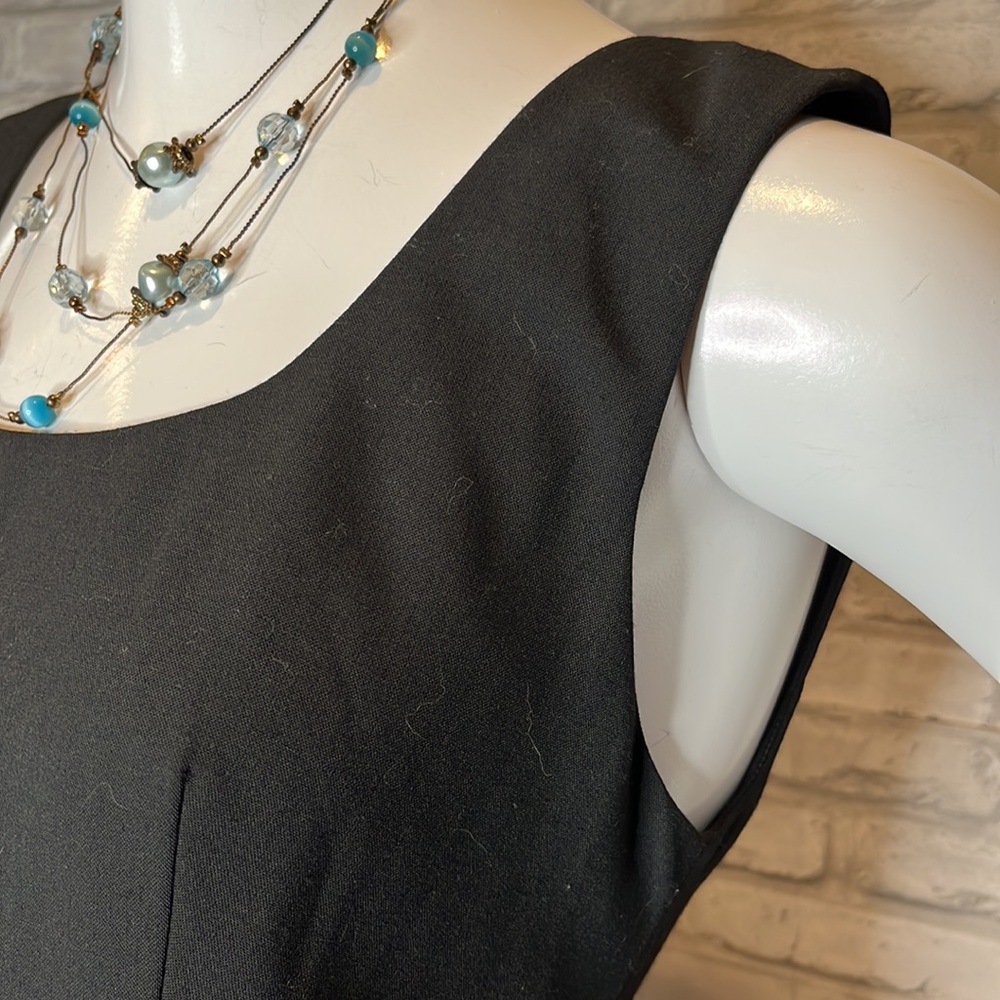 Express Design Studios Black Lined Sleeveless Dre… - image 6